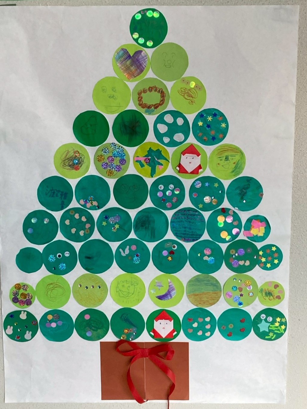 クリスマスツリーの作品